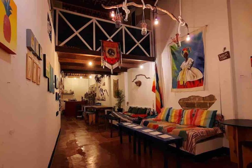 Casa Da Pracinha Apartment Velha Boipeba Ngoại thất bức ảnh